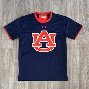 NWT Under Armour Auburn Tigers heatgear mesh shirt men’s sz S